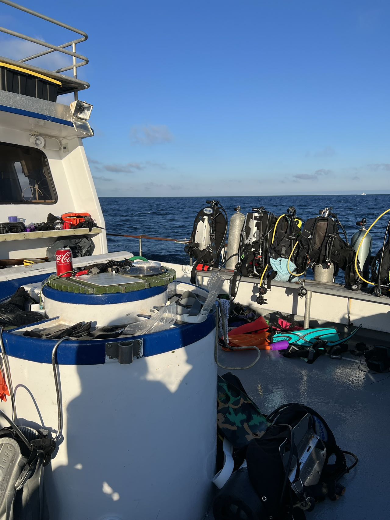 Dock and dive preparation
