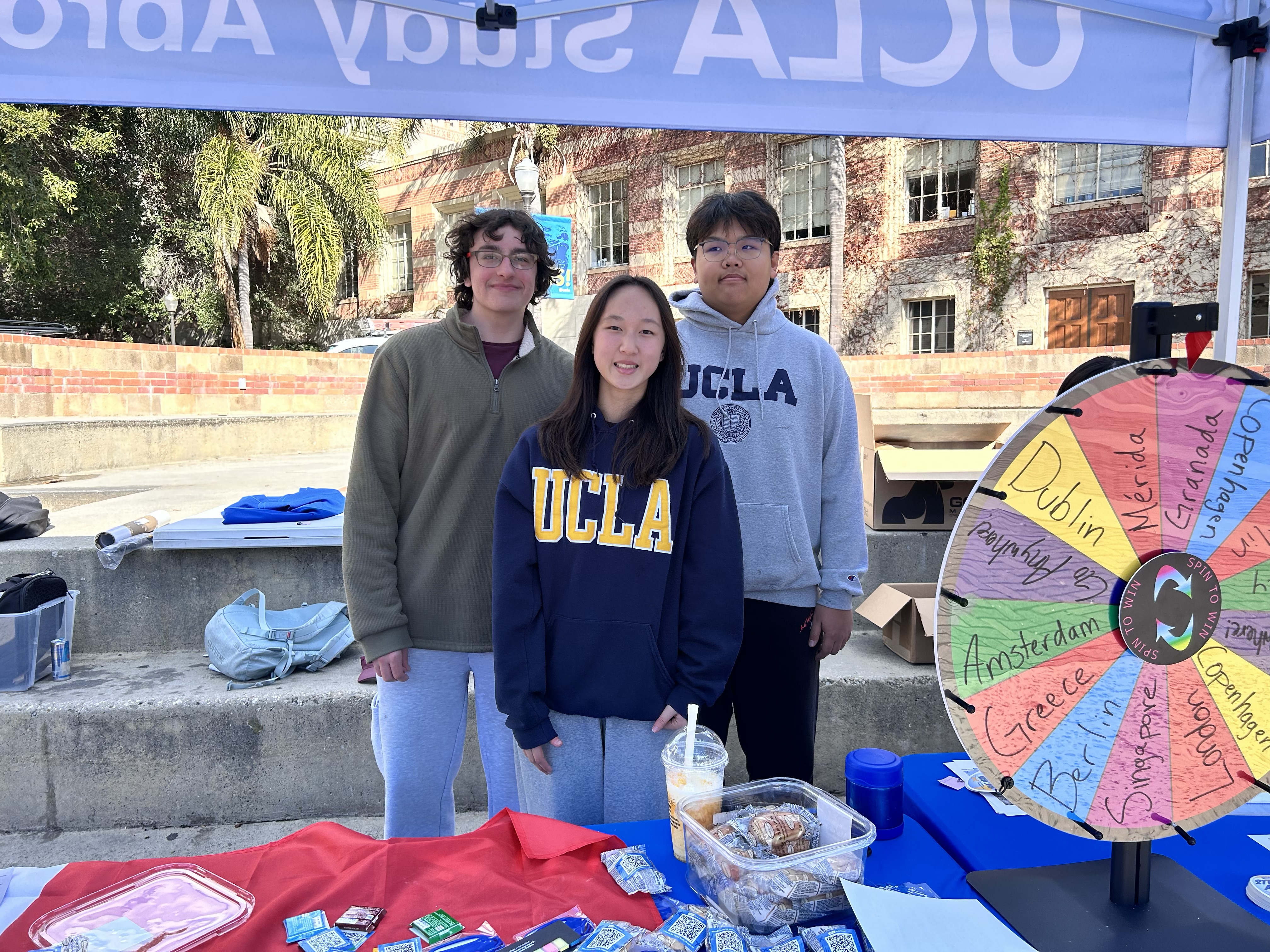 Lingua Harmonia Booth at UCLA